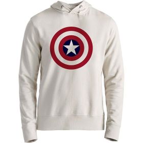 Alfa Tshirt Marvel- Captain America Ekru Erkek Sweatshirt