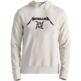 Alfa Tshirt Metallica Ekru Erkek Sweatshirt
