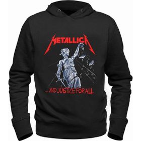 Alfa Tshirt Metallica Siyah Erkek Sweatshirt