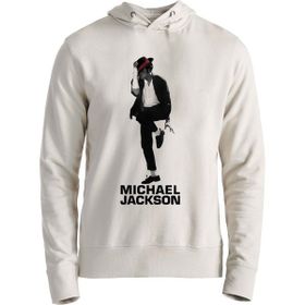 Alfa Tshirt Michael Jackson Ekru Erkek Sweatshirt
