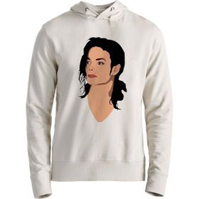 Alfa Tshirt Michael Jackson Ekru Erkek Sweatshirt