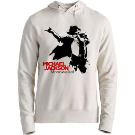 Alfa Tshirt Michael Jackson Ekru Erkek Sweatshirt