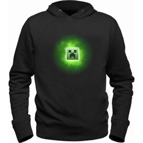 Alfa Tshirt Minecraft Siyah Erkek Sweatshirt