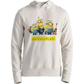 Alfa Tshirt Minions Ekru Erkek Sweatshirt