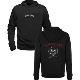 Alfa Tshirt Motörhead Baskılı Siyah Ön Arka Baskılı Erkek Sweatshirt