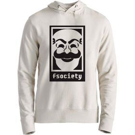 Alfa Tshirt Mr.Robot Ekru Erkek Sweatshirt