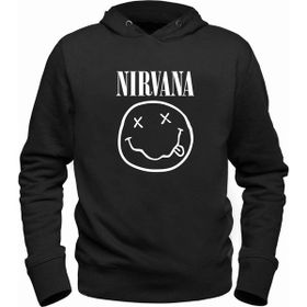 Alfa Tshirt Nirvana Siyah Erkek Sweatshirt