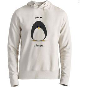 Alfa Tshirt Penguen Ekru Erkek Sweatshirt