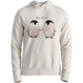 Alfa Tshirt Penguen Ekru Erkek Sweatshirt
