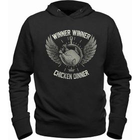 Alfa Tshirt Pubg Siyah Kapşonlu Erkek Sweatshirt