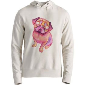 Alfa Tshirt Pug Ekru Erkek Sweatshirt