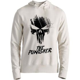 Alfa Tshirt Punısher Ekru Erkek Sweatshirt