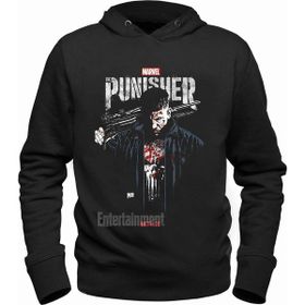 Alfa Tshirt Punisher Siyah Erkek Sweatshirt
