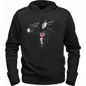 Alfa Tshirt Punisher Siyah Erkek Sweatshirt