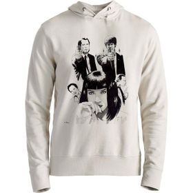 Alfa Tshirt Quentin Tarantino Ekru Erkek Sweatshirt