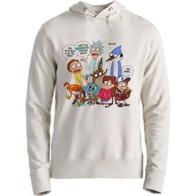 Alfa Tshirt Regular Show Ekru Erkek Sweatshirt