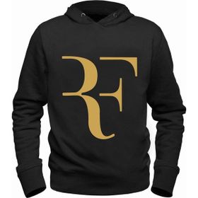Alfa Tshirt Roger Federer Siyah Erkek Sweatshirt