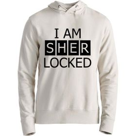 Alfa Tshirt Sherlock Holmes Ekru Erkek Sweatshirt