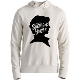 Alfa Tshirt Sherlock Holmes Ekru Erkek Sweatshirt