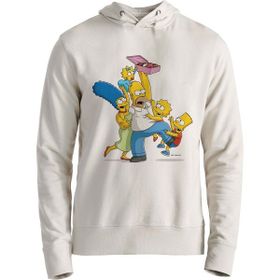 Alfa Tshirt Simpson Ekru Erkek Sweatshirt
