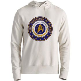 Alfa Tshirt Star Trek Ekru Erkek Sweatshirt