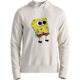 Alfa Tshirt Sunger Bob Ekru Erkek Sweatshirt