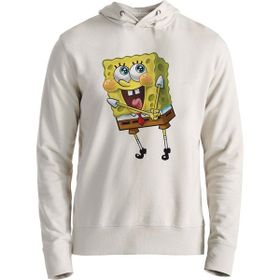 Alfa Tshirt Sunger Bob Ekru Erkek Sweatshirt