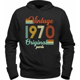 Alfa Tshirt Vintage 1970 Original Parts Siyah Erkek T-shirt