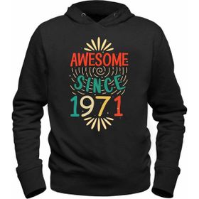 Alfa Tshirt Vintage 1971 Awesome Siyah Erkek T-shirt