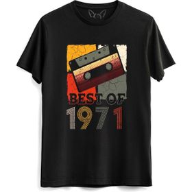 Alfa Tshirt Vintage 1971 Best Of Siyah Erkek T-shirt