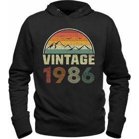 Alfa Tshirt Vintage 1986 Eskitme Siyah Erkek T-shirt