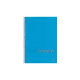 Alfa Varied A4 Kapak Spiralli 160 Yaprak Çizgili Defter