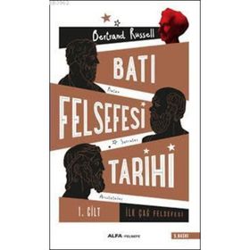 Alfa Yayınları 1. Cilt Batı Felsefesi Tarihi Kitabı