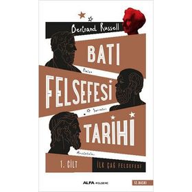 Alfa Yayınları 1. Cilt Batı Felsefesi Tarihi Kitabı