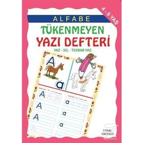 ALFABE BITMEYEN YAZI DEFTERI 4-7 YAŞ - ASIM UYSAL
