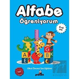 Alfabe Öğreniyorum 5-6 Yaş - Beyaz Panda Yayınları