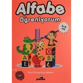 Alfabe Öğreniyorum 5-6 Yaş - Beyaz Panda Yayınları