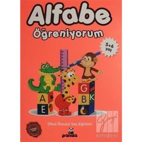 Alfabe Öğreniyorum 5-6 Yaş - Beyaz Panda Yayınları