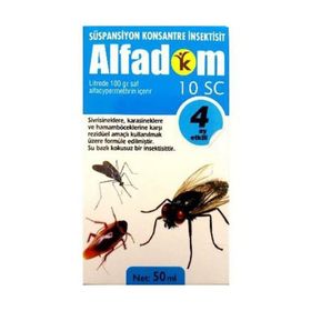 Alfadom 10 SC 50 ML Haşere İlacı