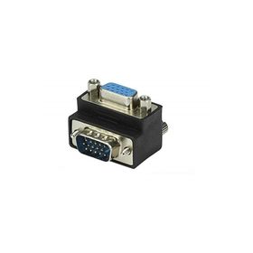 Alfais 4061 Vga Dirsek 90 Derece Köşe Adaptörü Monitör Görüntü Kablo Ucu Çevirici