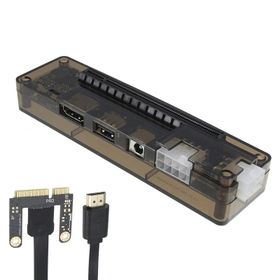 Alfais 4250 Mini PCI-E Ekspress V8.0 Harici Ekran Kartı ATX Power Takma Aparatı