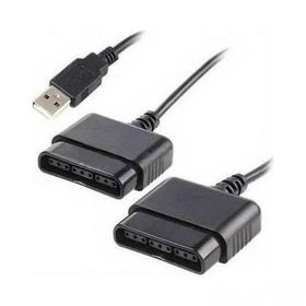 Alfais 4251 USB to PS2 Oyun Kolu Joystick Dönüştürücü Kablosu