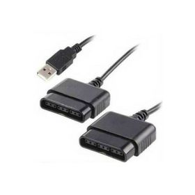 Alfais 4251 USB to PS2 Oyun Kolu Joystick Dönüştürücü Kablosu