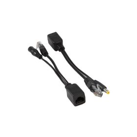 Alfais 4252 IP Kamera Kablosu POE Set Ethernet Adaptör Güç Power Kablosu