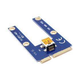 Alfais 4276 Pci-E 1x To 16X Mini USB 3.0 Riser Yükseltici Uzatma Kartı