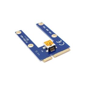 Alfais 4276 Pci-E 1x To 16X Mini USB 3.0 Riser Yükseltici Uzatma Kartı
