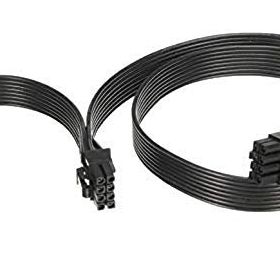 Alfais 4292 PCİ-E 8 Pin 2X Ekran Kartı Power Güç Çoklayıcı Y Kablosu