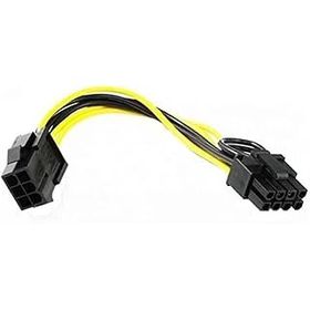 Alfais 4295 Pcie 8 Pin 6+2 Pci-e Ekran Kartı Power Güç Çevirici Dönüştürücü Adaptör