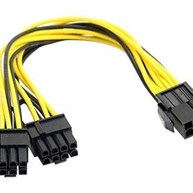 Alfais 4302 Pci E 8 Pin 6+2 2X Pci E Ekran Kartı Power Çoklayıcı Kablosu