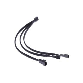 Alfais 4303 Y Pwm Kablosu 4 Pin Switch 3 Pin 3 Port Fan Çoklayıcı